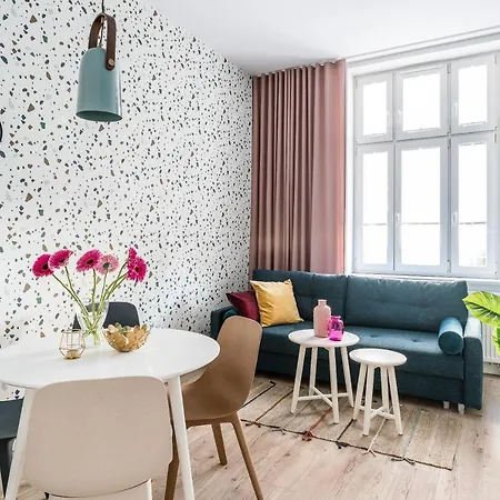 Sanhaus - Fiszera 6 - 2 Minuty Od Deptaka, 5 Minut Od Plazy Lägenhet *