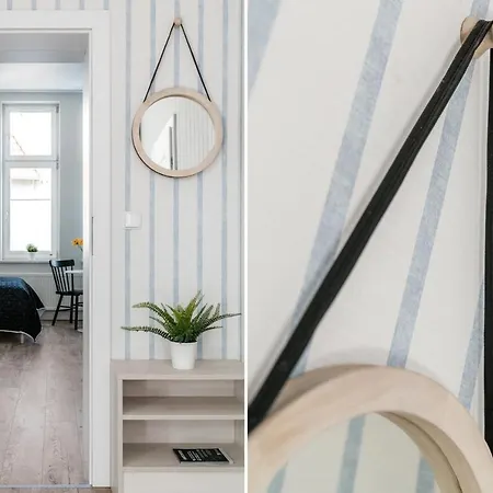 Sanhaus - Fiszera 6 - 2 Minuty Od Deptaka, 5 Minut Od Plazy Lägenhet *