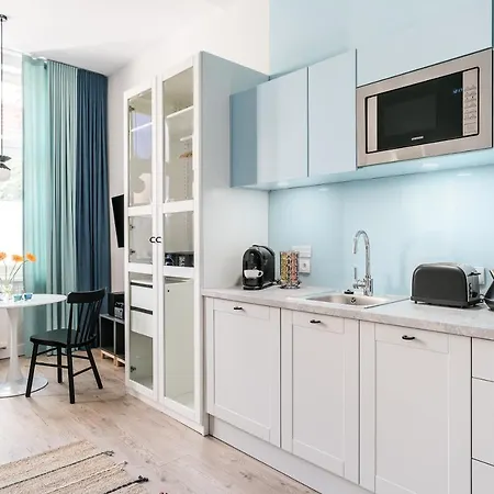 Apartment Sanhaus - Fiszera 6 - 2 Minuty Od Deptaka, 5 Minut Od Plazy