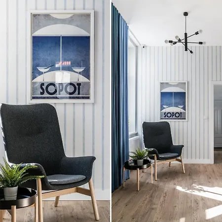 Appartement Sanhaus - Fiszera 6 - 2 Minuty Od Deptaka, 5 Minut Od Plazy *