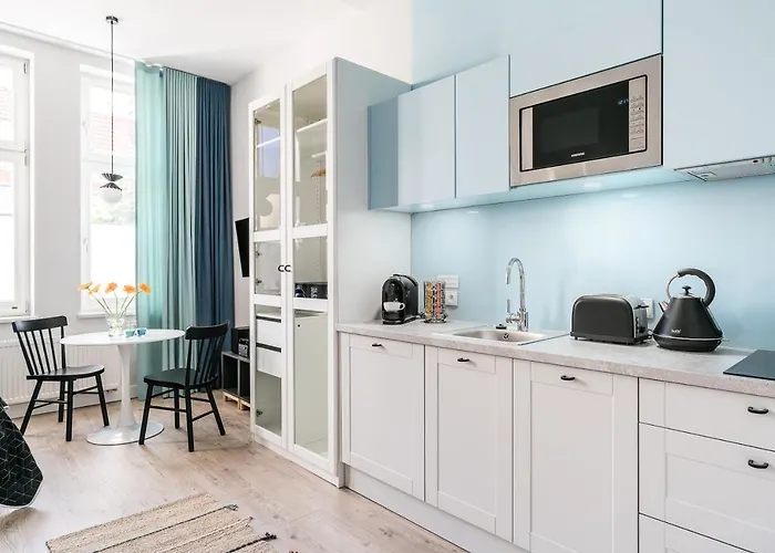 アパート Sanhaus - Fiszera 6 - 2 Minuty Od Deptaka, 5 Minut Od Plazy